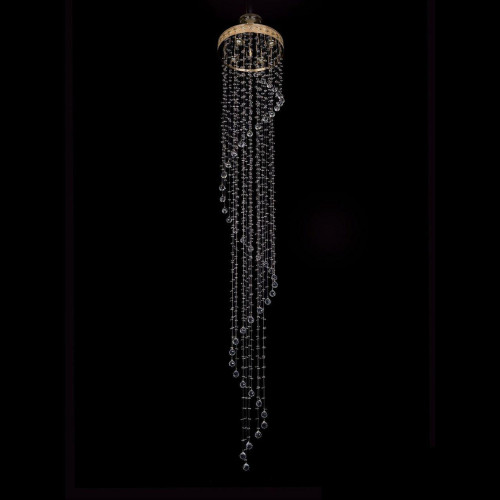 каскадная люстра bohemia ivele 8313/40-250/g/balls в Дзержинске