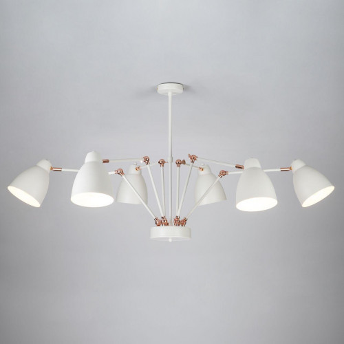 потолочная люстра eurosvet loft 70084/6 белый в Дзержинске