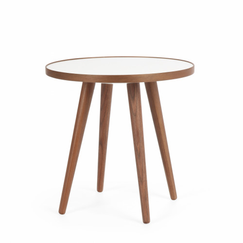 стол кофейный sputnik white and brown коичневый в Дзержинске