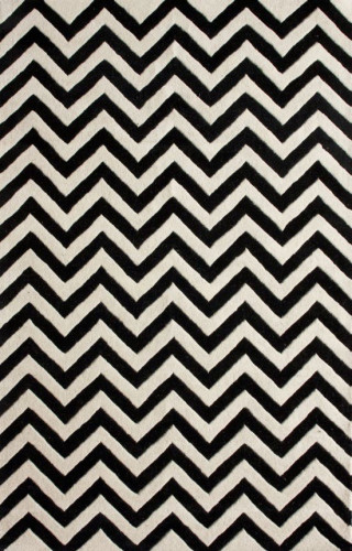 ковер zig zag чёрный 160х230 в Дзержинске