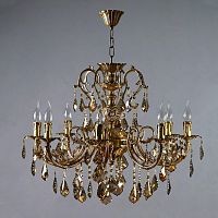 подвесная люстра ambiente alicante 8888/8 ab honey leaf в Дзержинске
