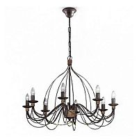 подвесная люстра ideal lux corte sp8 ruggine в Дзержинске