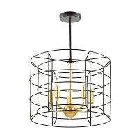 подвесная люстра lumion rupert 4410/5 черная в Дзержинске