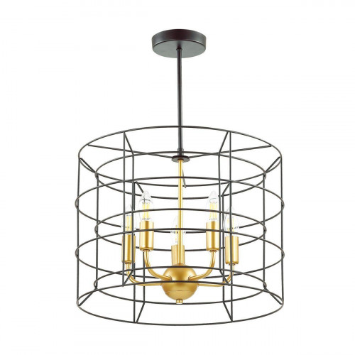 подвесная люстра lumion rupert 4410/5 черная в Дзержинске