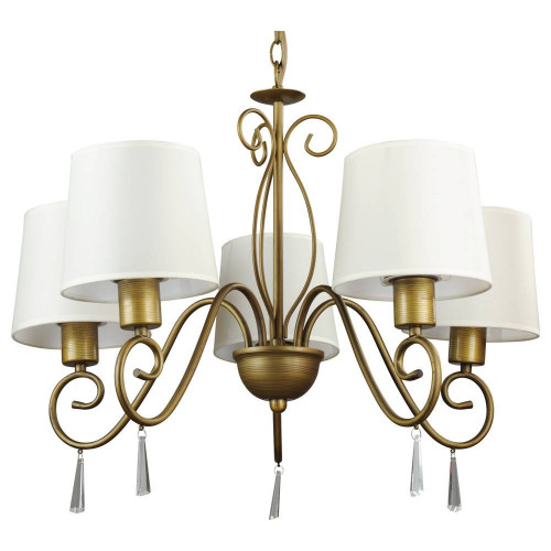 подвесная люстра arte lamp carolina a9239lm-5br в Дзержинске
