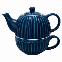 чайник с чашкой alice dark blue в Дзержинске
