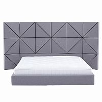 кровать двуспальная 180х200 фиолетовая floe comforty в Дзержинске