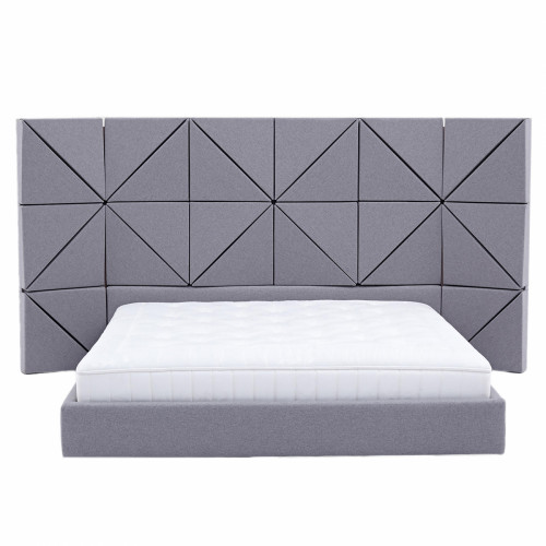 кровать двуспальная 180х200 фиолетовая floe comforty в Дзержинске