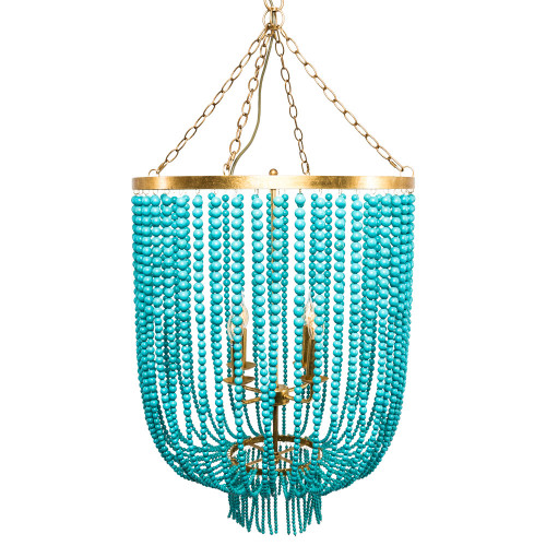 люстра «туркуаз» 3000 бусин на нитях в Дзержинске