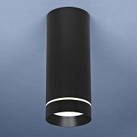 потолочный светодиодный светильник elektrostandard dlr022 12w 4200k черный матовый 4690389102967 в Дзержинске