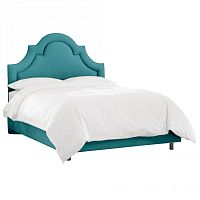 кровать двуспальная 160х200 бирюзовая kennedy peacock в Дзержинске