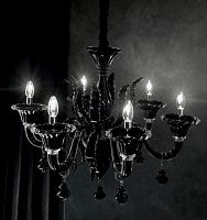 дизайнерская подвесная люстра ideal lux radetzky sp6 nero черная в Дзержинске