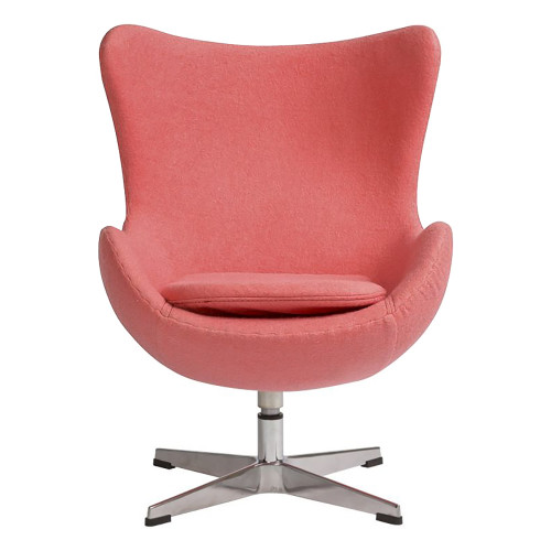 детское кресло egg chair коралловое в Дзержинске