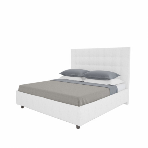 кровать royal black 90х200 велюр молочный р в Дзержинске