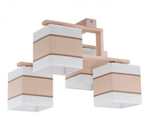 потолочная люстра tk lighting 562 lea white 4 в Дзержинске