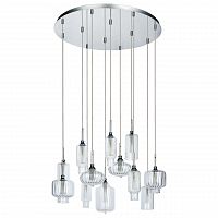 дизайнерская подвесная люстра spot light larissa 1891228 хром в Дзержинске