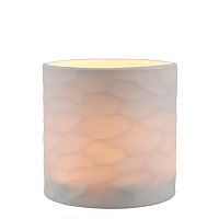 подсвечник белый стеклянный fontana m от eichholtz, 20 см в Дзержинске