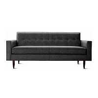 диван bantam sofa большой прямой темно-серый в Дзержинске