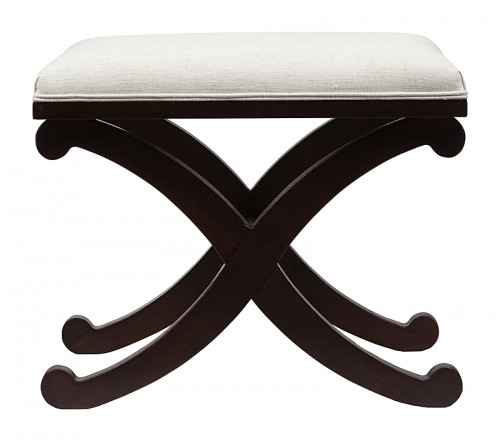 табурет x-leg stool белый лен в Дзержинске