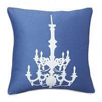 подушка с рисунком канделябра chandelier diamond-blue в Дзержинске
