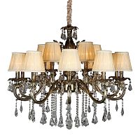 подвесная люстра omnilux catanzaro oml-30813-15 бежевая в Дзержинске