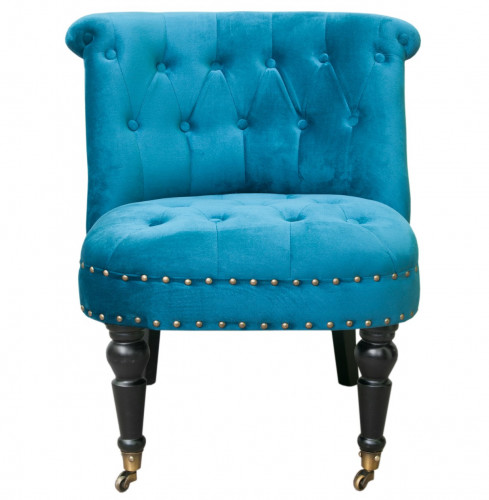 низкое кресло aviana blue velvet в Дзержинске