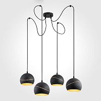 подвесная люстра tk lighting 2221 yoda black orbit в Дзержинске