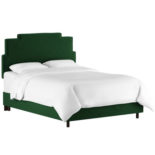кровать двуспальная 160х200 зеленая paxton emerald velvet в Дзержинске