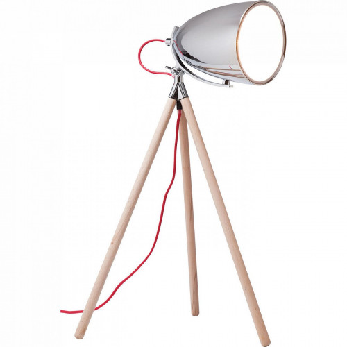 лампа настольная chromatic tripod на деревянном штативе в Дзержинске