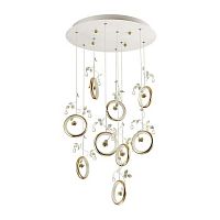 подвесная светодиодная люстра odeon light fiuggi 4036/54l в Дзержинске