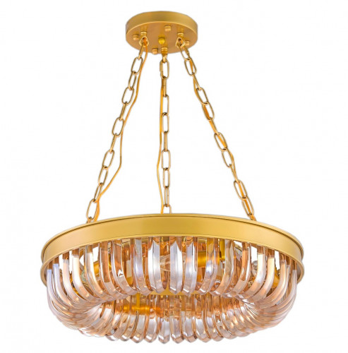 люстра terra gold amber d80 бронза, стекло янтарного цвета в Дзержинске