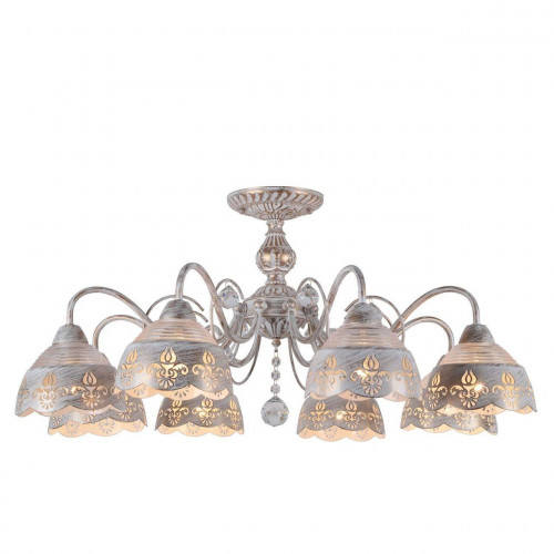 потолочная люстра arte lamp sicilia a9106pl-8wg в Дзержинске