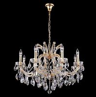 подвесная люстра crystal lux hollywood sp8 gold в Дзержинске