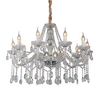 подвесная люстра omnilux ladispoli oml-89003-10 прозрачная в Дзержинске
