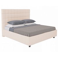кровать двуспальная 160х200 светло-бежевая shining modern в Дзержинске