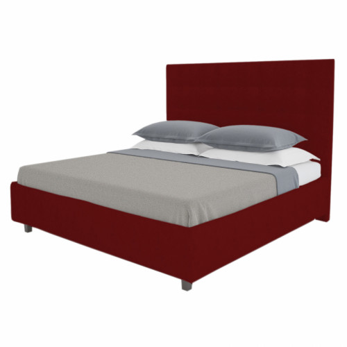 кровать двуспальная 180х200 красная royal black в Дзержинске
