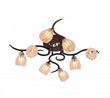 потолочная люстра idlamp raymond 213/8pf-blackchrome в Дзержинске