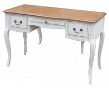 письменный стол mobilier de maison белый, коричневый в Дзержинске
