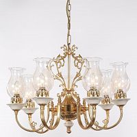 подвесная люстра lucia tucci vetralla 179.7 antique gold в Дзержинске