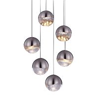 подвесной светильник globo 6u nickel от delight collection в Дзержинске