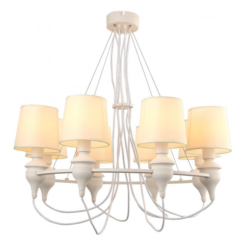подвесная люстра arte lamp sergio a3326lm-8wh в Дзержинске