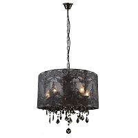 подвесная люстра arte lamp jennifer a1800lm-5bk в Дзержинске