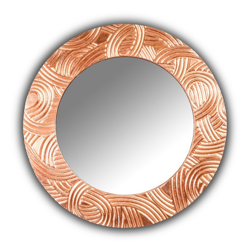 зеркало круглое бронзовое с рельефом диаметр 75 см mystery в Дзержинске