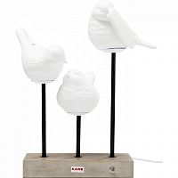 лампа настольная birds белая в Дзержинске