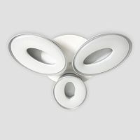 потолочная светодиодная люстра ambrella light orbital granule fg1020/3 wh 72w+36w d780 в Дзержинске