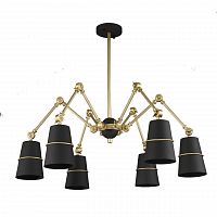 подвесная люстра st luce sorspreso sl458.422.06 черная в Дзержинске