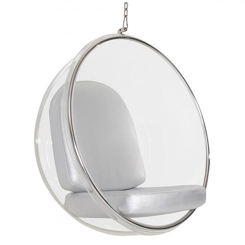 кресло bubble chair серебряное в Дзержинске