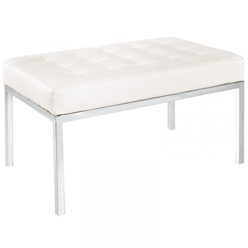скамья bench белая кожа в Дзержинске