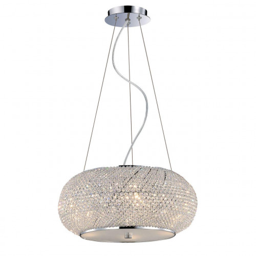 подвесной светильник ideal lux pasha sp6 cromo в Дзержинске