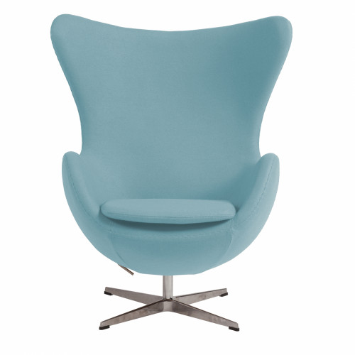 кресло egg chair голубое в Дзержинске